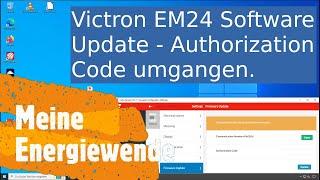 #Victron EM24 #Firmware Update - Authorization Code umgangen !