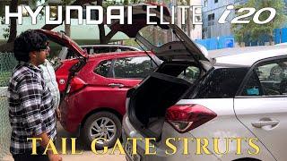 Hyundai Elite i20 - Replacing Tail Gate Struts