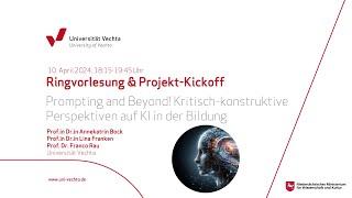 Kick-off: „Prompting and Beyond: Kritische Perspektiven auf KI in der Bildung“