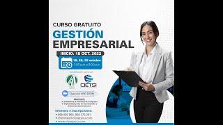 CURSO GRATUITO GESTIÓN EMPRESARIAL 2022