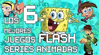 Los 6 mejores juegos Flash de series animadas | Fase Retro Tops