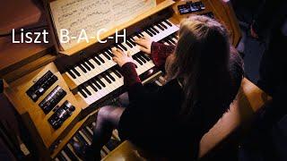 Liszt Präludium & Fuge B-A-C-H on the name J.S. Bach, Beckerath Orgel Hamm Heessen