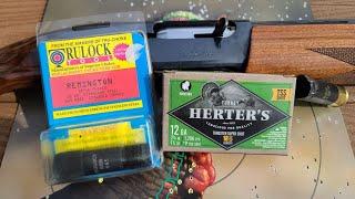 The Perfect Hunting Pattern! Herter's 2-3/4" 1.5oz #9 TSS & 25 Year Old Trulock .665