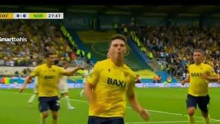 Mark Harris, Goal | Oxford United 1-0 Norwich