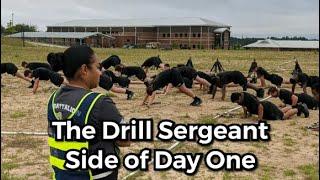 Drill Sergeant Side Of Day ONE in U.S Army BCT