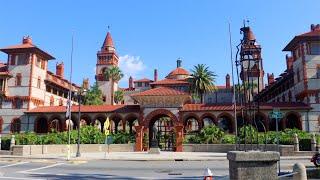 4K Virtual Walkthrough, Flagler College, St. Augustine, FL, ASMR