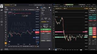  NQ Funded Futures Trading Live Nasdaq NQ| TOPSTEP FUNDED