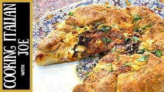 World’s Most Delicious Savory Pie Torta Rustica Galette Cooking Italian with Joe