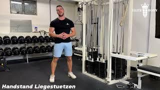 Handstand Pushups - Anleitung durch Personal Trainer #handstandpushups