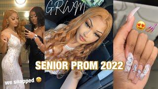 GRWM/VLOG: PROM EDITION 2022 *a little hectic*