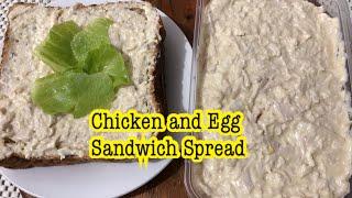 Homemade Chicken and Egg Sandwich Spread/Pinaylife In Aussie