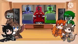 Godzilla's friends react to Super Sentai Primary Robo Combination