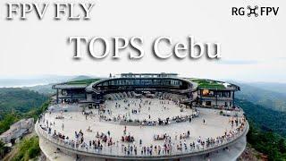 TOPS Cebu City Philippines  4K. FPV Drone fly 2024.