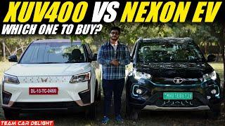 Xuv400 vs Nexon EV Max - Detailed Comparison with price | Nexon ev max vs xuv400