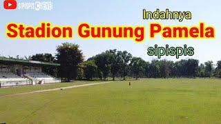 Stadion Gunung Pamela sipispis ll view drone