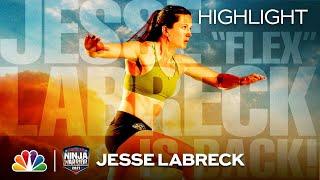 Jesse Labreck Fights for a Spot in the Finals - American Ninja Warrior 2021