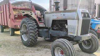 White 2-135 Hauling Silage