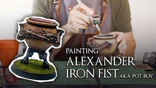 Painting Alexander Iron Fist - Pot Boy | Elden Ring
