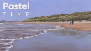 Beach in Soft Pastel - Timelapse