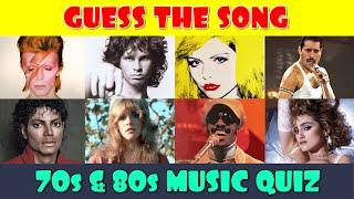 70s & 80s Guess the Song Music Quiz