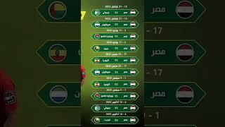 مواعيد مباريات منتخب مصر في تصفيات كاس العالم 2026