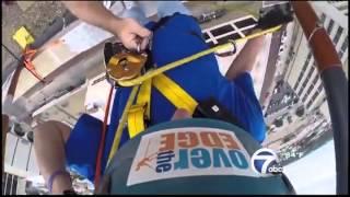 KVII goes Over the Edge for Coffee Memorial