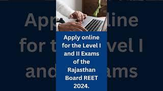 rajasthan reet online form 2024 #reet #cds #upsc #rcfl #iitmandi #ugcnet  #officialjob