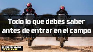 Todo lo que saber antes de entrar en campo con tu moto Trail