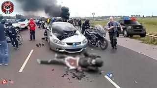 Tragic! 700 Shocking And Devastating of Motorcycle Police Chases And Road Rage Caught On Dashcam!