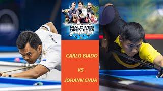 Highlights | CARLO BIADO vs JOHANN CHUA | Maldives Open 2024