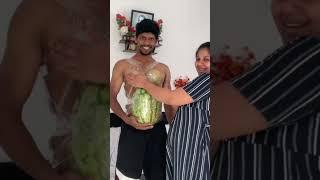 Watermelon pregnant  challenge fake pregnancy| full video on my channel 