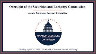 Hearing Entitled: Oversight of the Securities and Exchange Commission