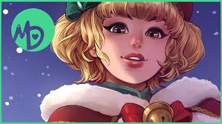 Overwatch 2 | Sleighing D.Va Winter Wonderland | Speedpaint