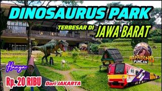 BARU DIBUKA‼️PALING LENGKAP • DINOSAURUS PARK‼️TERBESAR DI JAWA BARAT • PAPA DINO PUNCAK - BOGOR