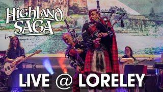 Bagpipe Battle - Live @ Loreley | Highland Saga | [Official Video]