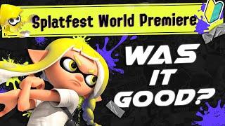 How GOOD Was the Splatfest World Premiere?! | Splatoon 3