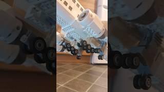 Lego A380 Butter Landing #legoaviation #aviation #plane  #legoplane #airbusa380 #airbus