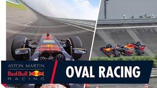 F1 goes oval racing! | Onboard with Max Verstappen at the Honda Test Facility