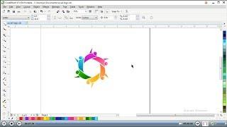 How to Create Social or Community Logo in Corel DRAW