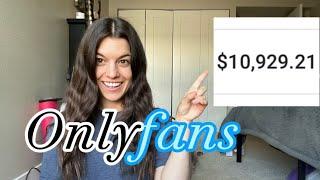 how I made MY FIRST $10,000 with ONLYFANS