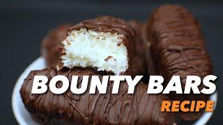 Homemade Bounty Bar Recipe for Kids | How To Make Bounty Bar