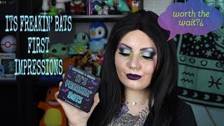 Shroud X Beautbean Collab | It's Freakin' Bats Palette | First Impressions