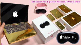 Making $10,000 golden Apple products & Vision pro / free printable