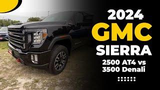 2024 GMC Sierra 2500 AT4 vs 3500 Denali: The Ultimate Luxury Truck Battle