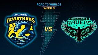 SMITE Pro League Road to Worlds Week 6 : Atlantis Leviathans Vs Highland Ravens