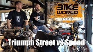 Triumph Street Triple RS vs Speed Triple R