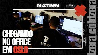 COLDZERA CHEGANDO NO OFFICE DA 00NATION - BOOTCAMP