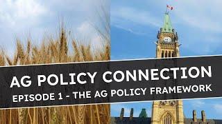 Ag Policy Connection Ep. 1 — The origin (and future) of the Ag Policy Framework