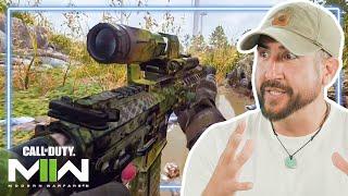 Sniper Reacts to the Sniper Mission in Call of Duty: Modern Warfare II