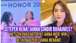 JANNA NICK SINDIR RUHAINIES DI TIKTOK AWARDS BUAT NETIZEN PUAS HATI! BAB PERLI JANNA MENANG!